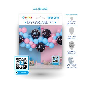 DIY Garland Kit Gender Reveal