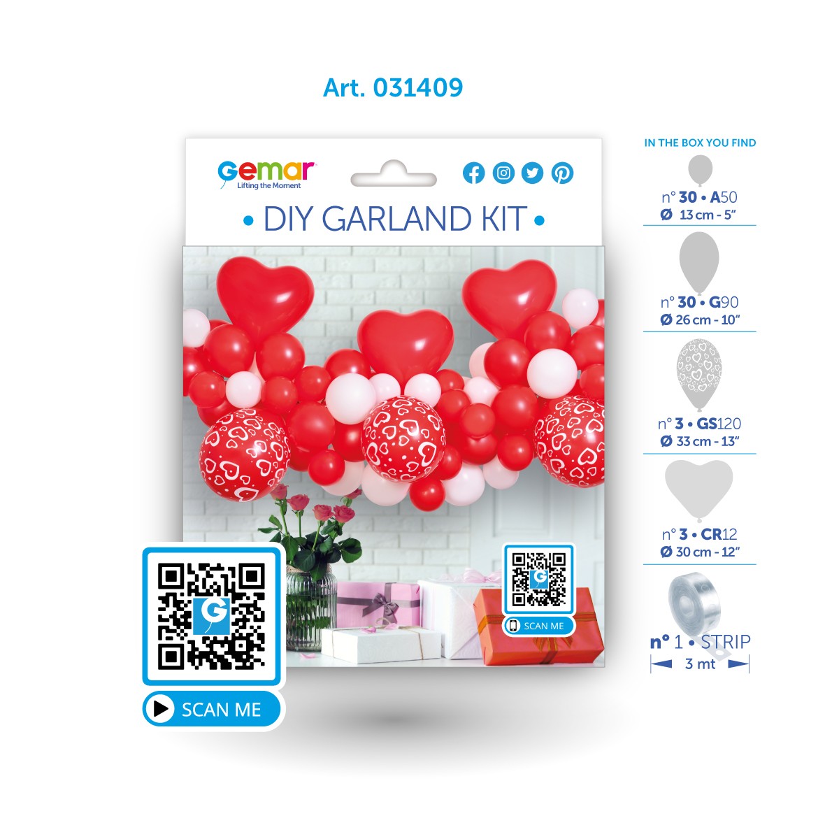 DIY Garland Kit Love