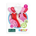 100% FSC-Certified NRL Balloons Assorted Hearts