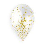 100% FSC-Certified NRL Balloons Gold Confetti