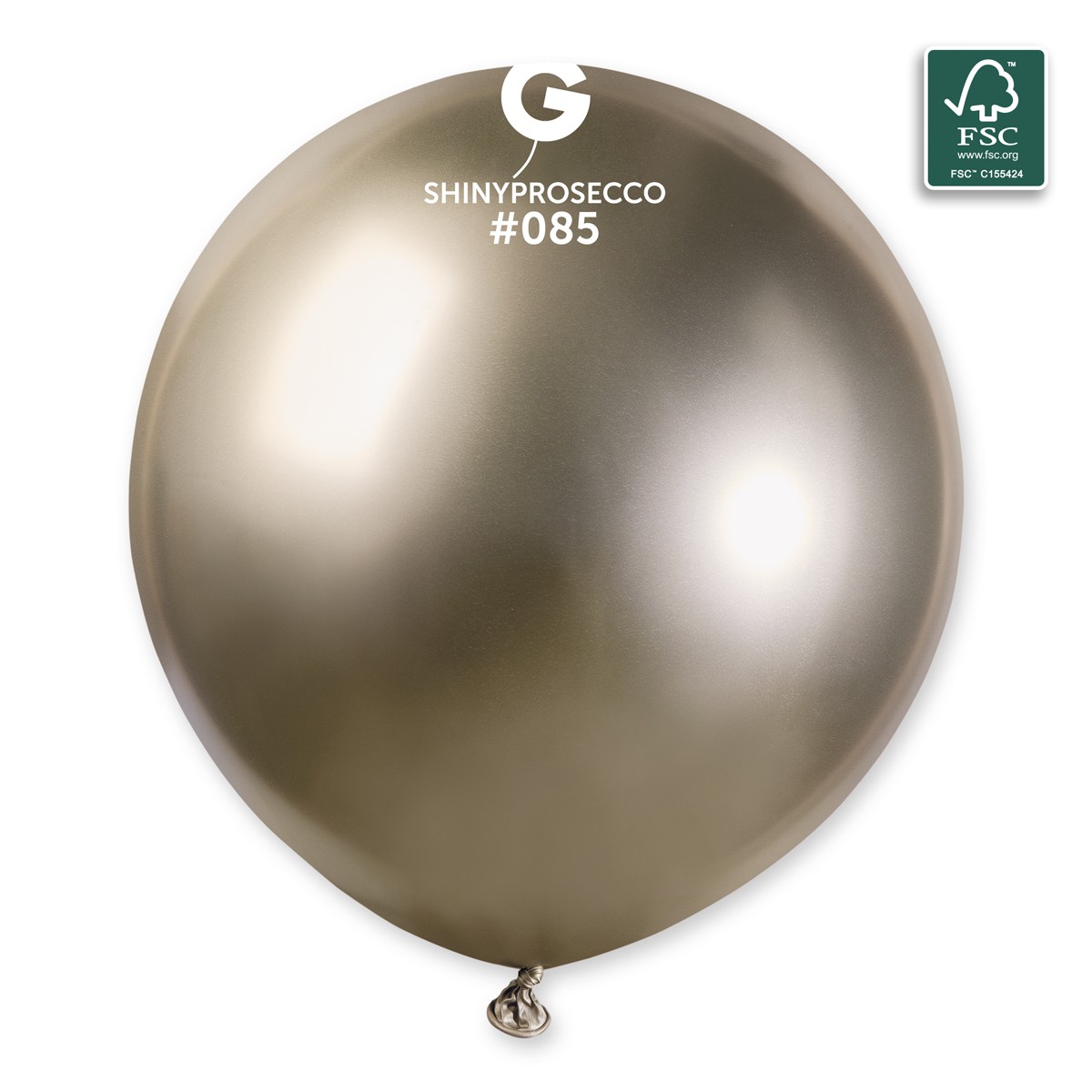 100% FSC-Certified NRL Balloons Shiny Prosecco