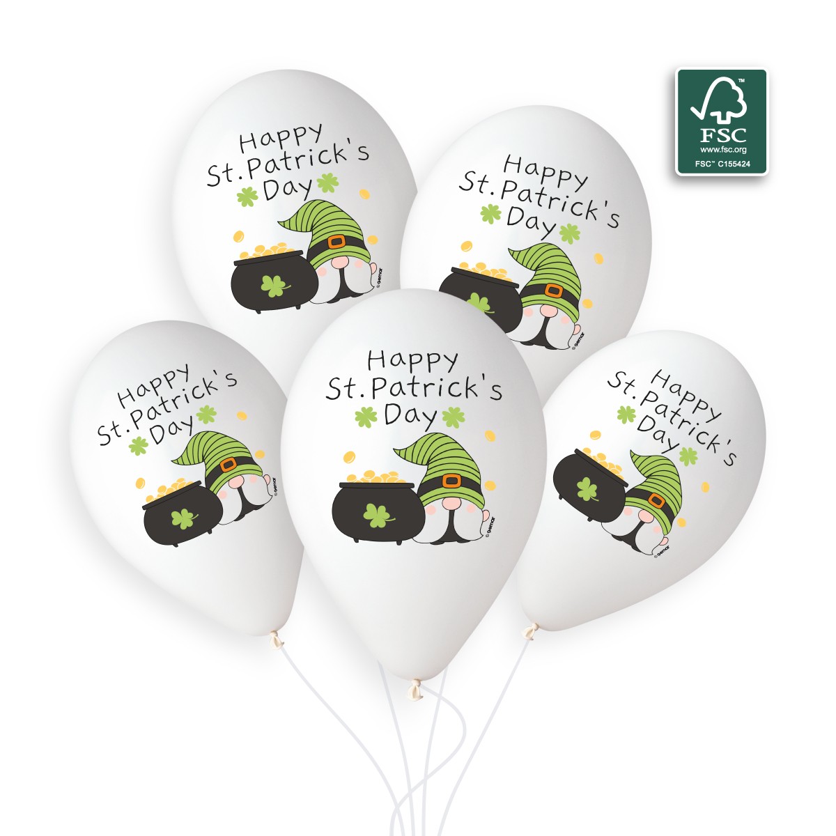 100% FSC-Certified NRL Gnome St. Patrick’s Day