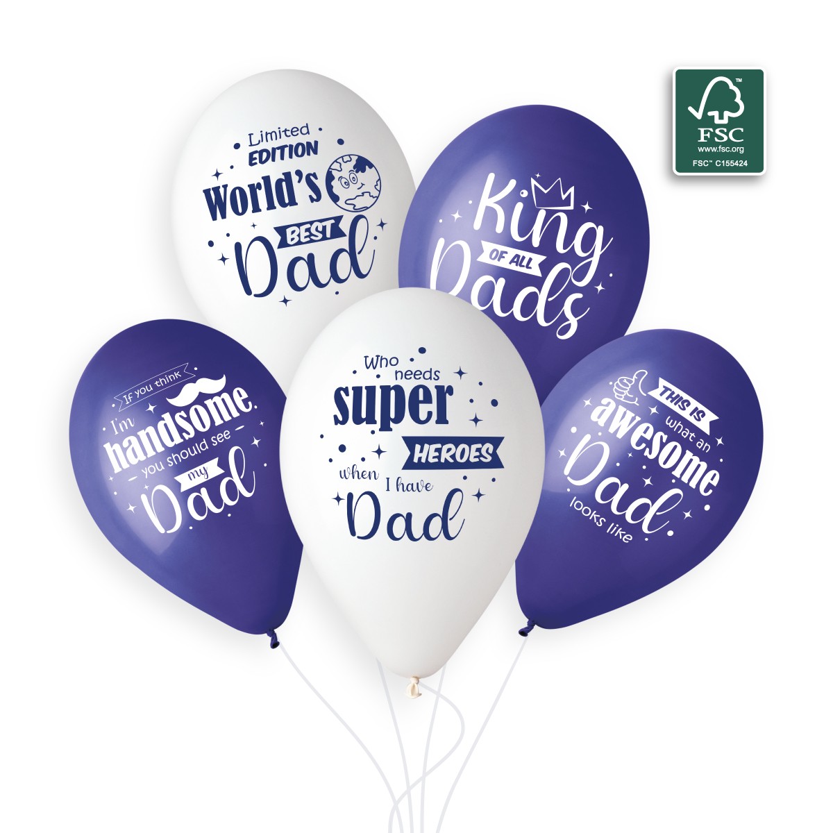 100% FSC-Certified NRL King of All Dads