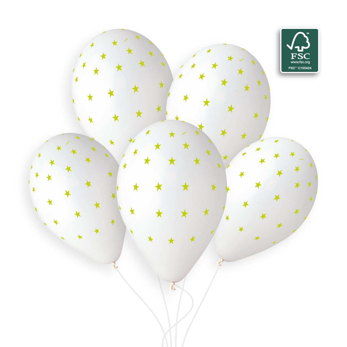 100% FSC-Certified NRL Confetti Stars