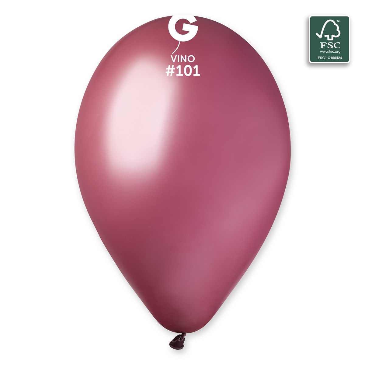 100% FSC-Certified NRL Balloons Vino