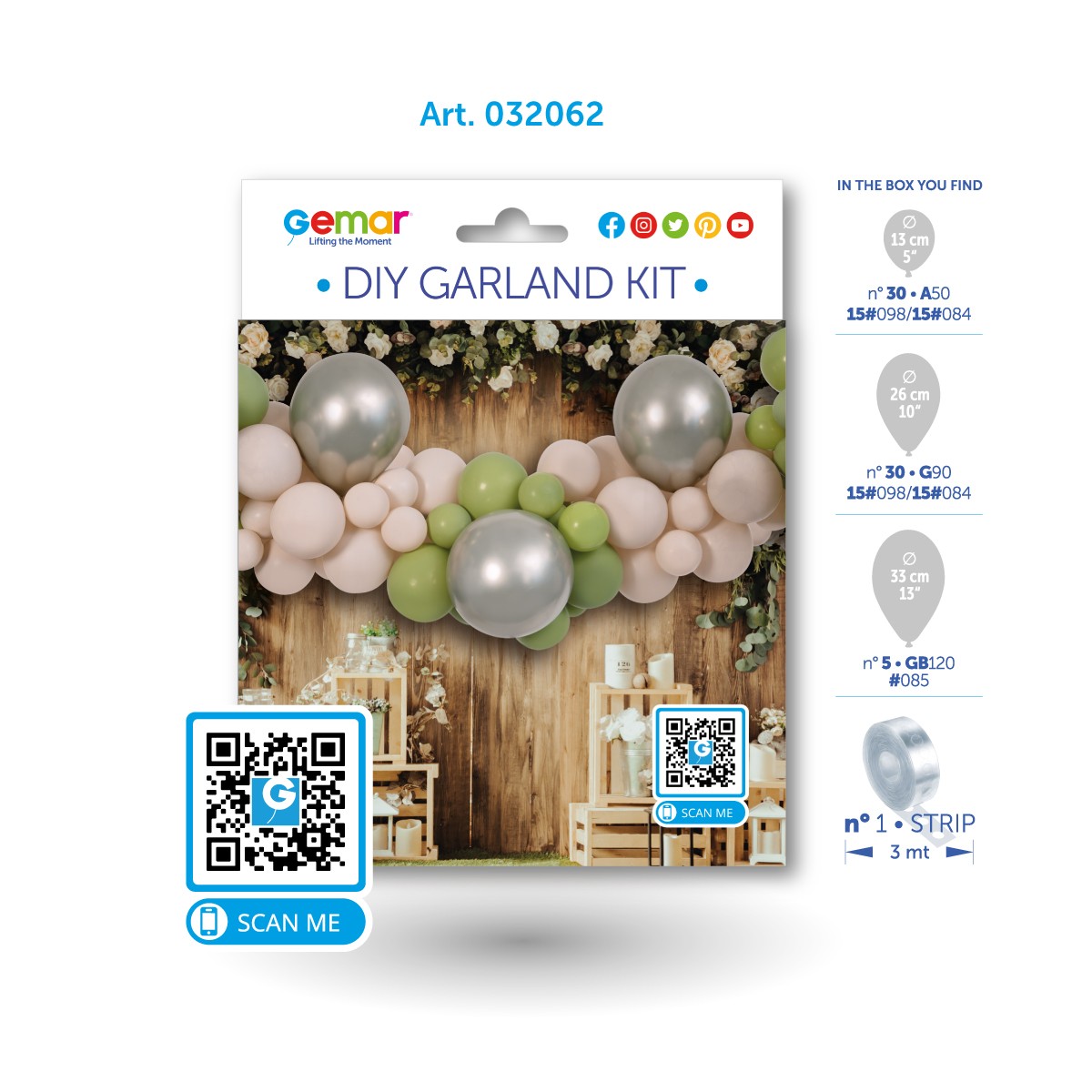 DIY Garland Kit Olive