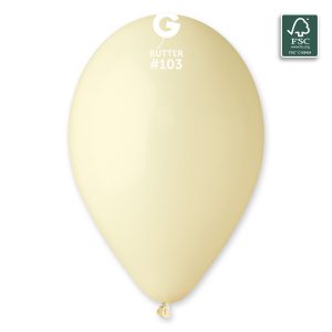 100% FSC-Certified NRL Balloons Butter