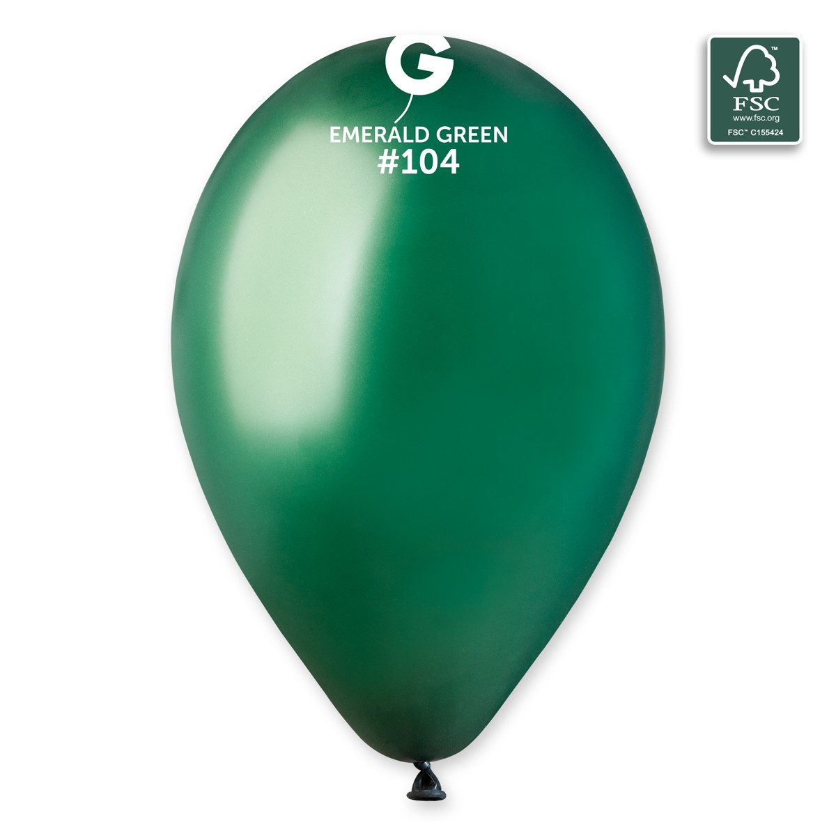 100% FSC-Certified NRL Balloons Emerald Green