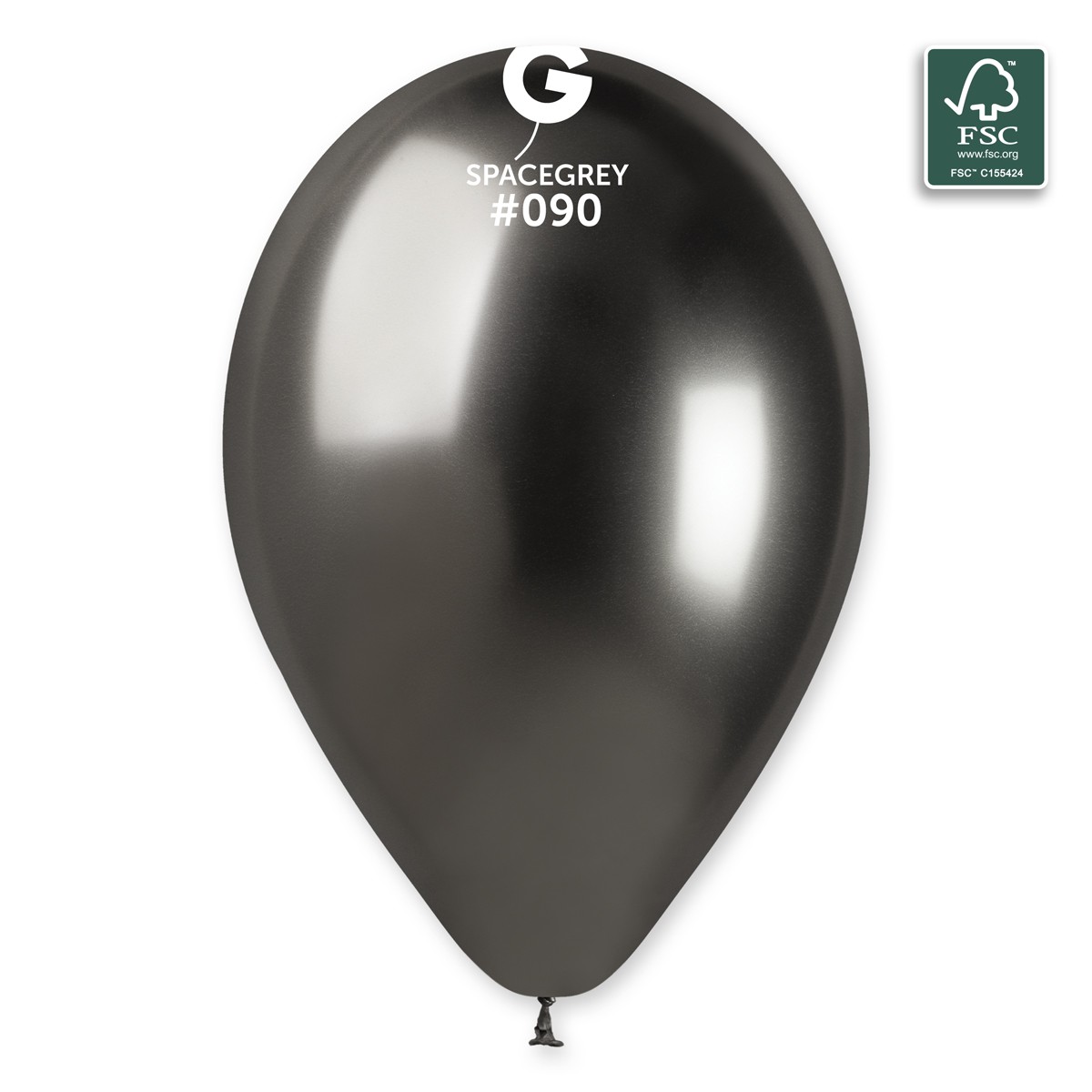 100% FSC-Certified NRL Balloons Shiny Space Grey