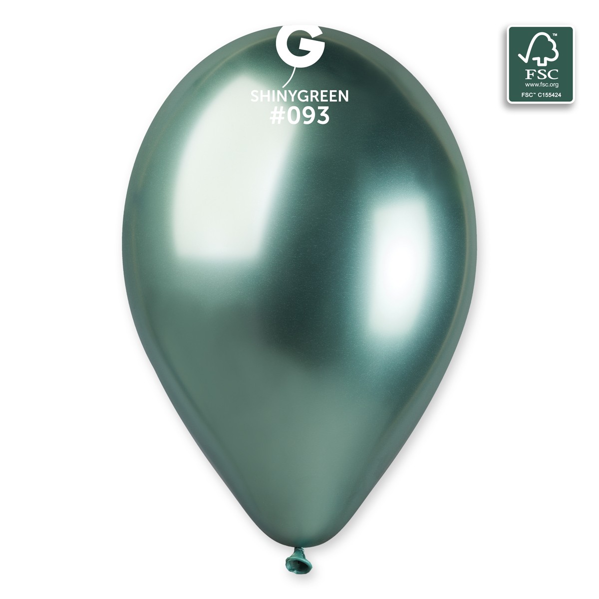 100% FSC-Certified NRL Balloons Shiny Green