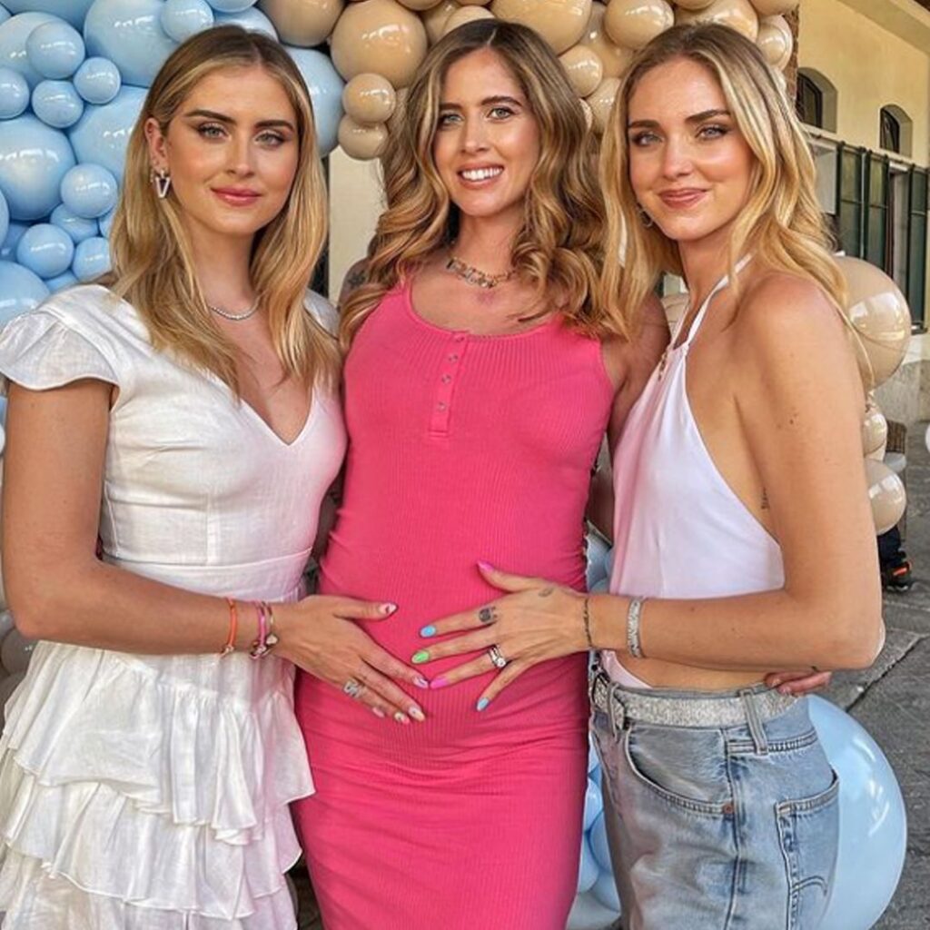 ferragni babyshower gemar balloons