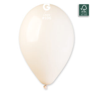 100% FSC-Certified NRL Balloons Linen