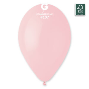 100% FSC-Certified NRL Balloons Powder Pink