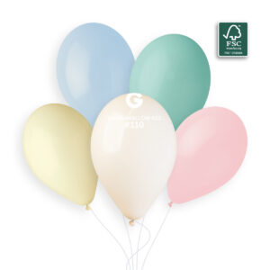 100% FSC-Certified NRL Balloons Marshmallow Assorted
